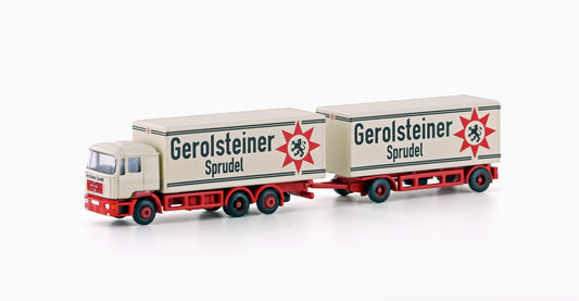 miNis LC4604 MAN F90 3 Axle w/Trailer Gerolsteiner N Gauge