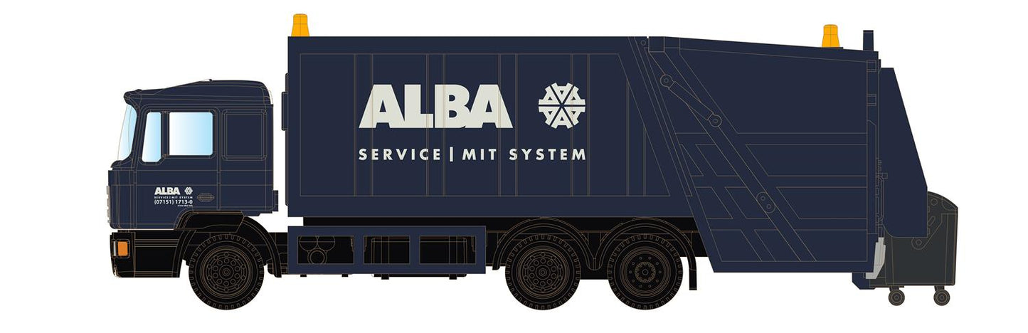 miNis LC4661  MAN F90 Refuse Vehicle Alba N Gauge