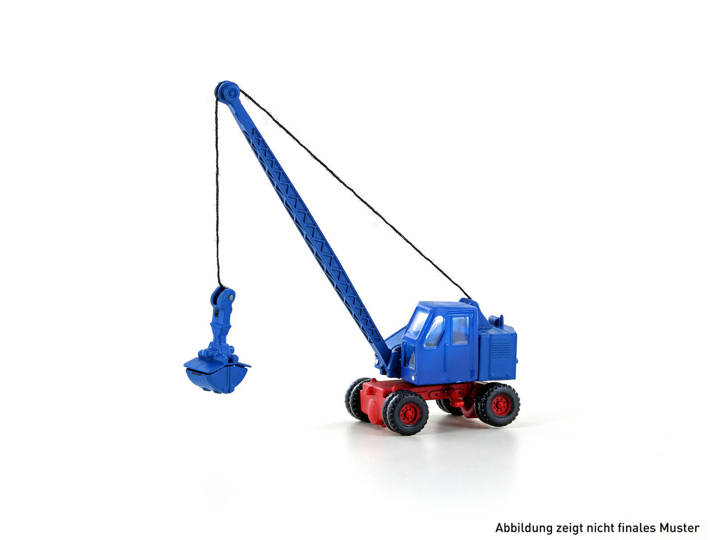 miNis Fuchs F301 Crane Blue w/Grab LKLC4701 N Gauge