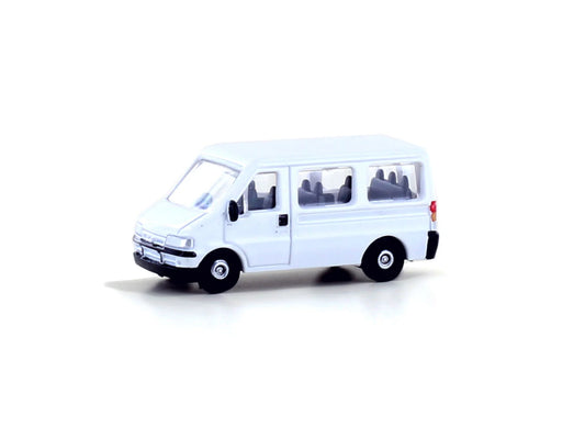 miNis Fiat Ducato II Minibus White LKLC61310 N Gauge