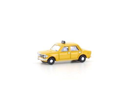 miNis Fiat 128 Taxi Yellow LKLC61515 N Gauge