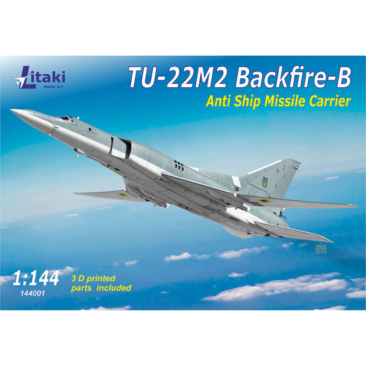 Litaki 144001 Tupolev Tu-22M2 Backfire-B 1:144 Model Kit
