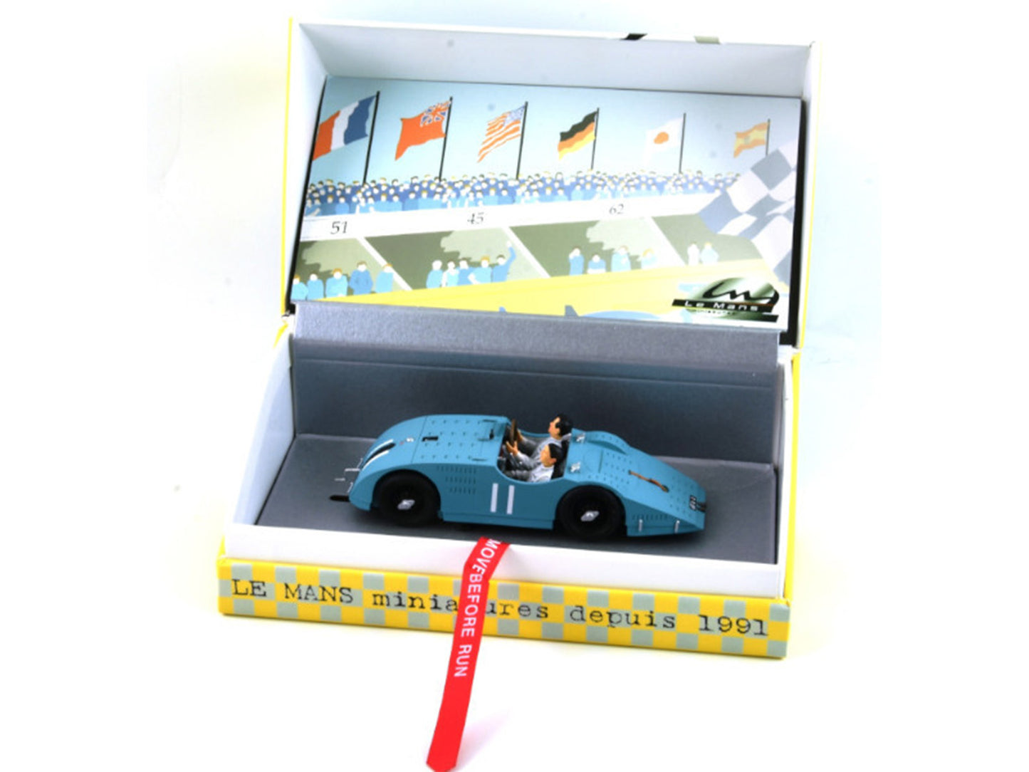 Le Mans Miniatures Bugatti T32 No.11 GP ACF Tours 1923 LMM132109-11M 1:32