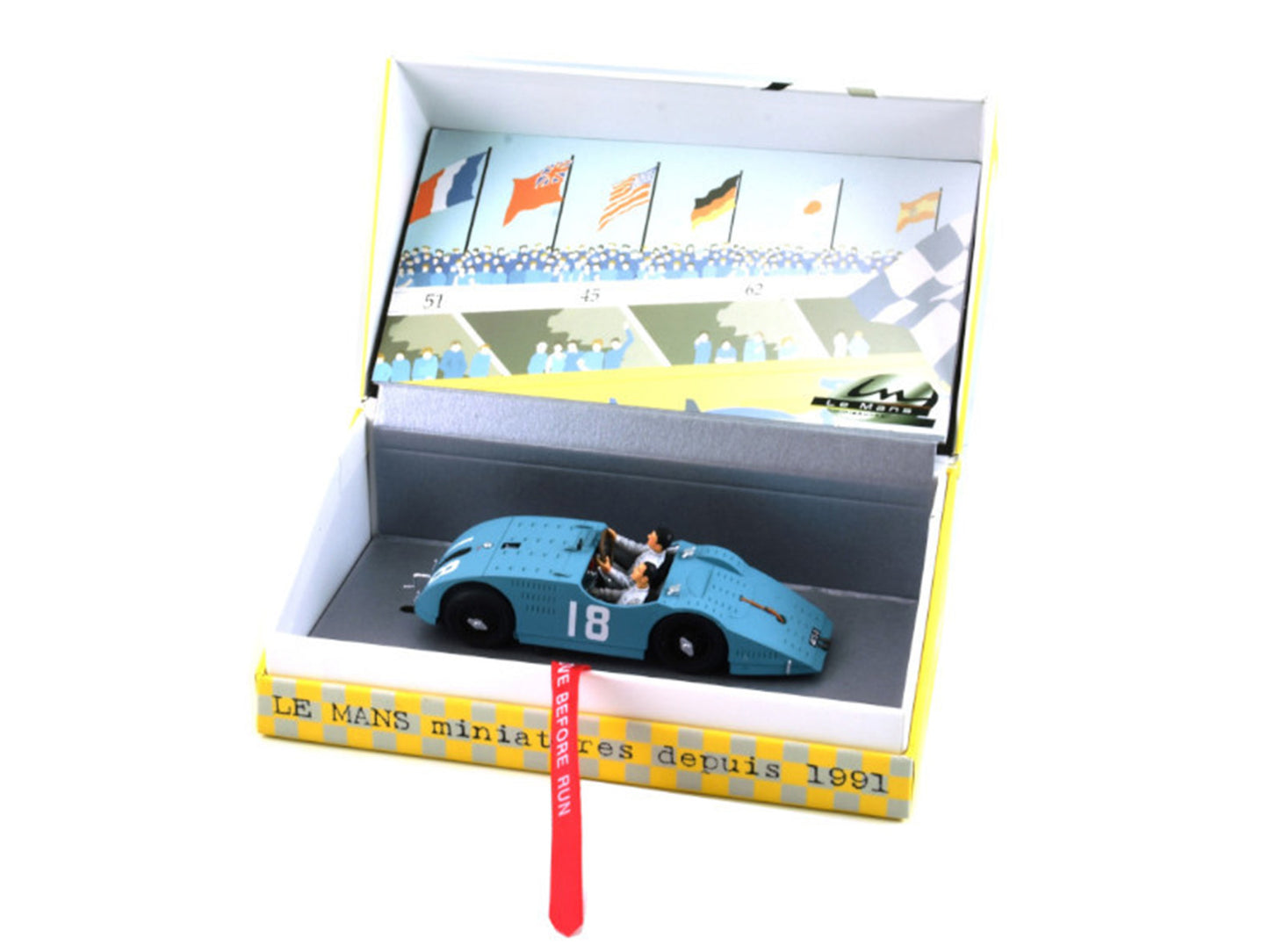 Le Mans Miniatures Bugatti T32 No.18 GP ACF Tours 1923 LMM132109-18M 1:32