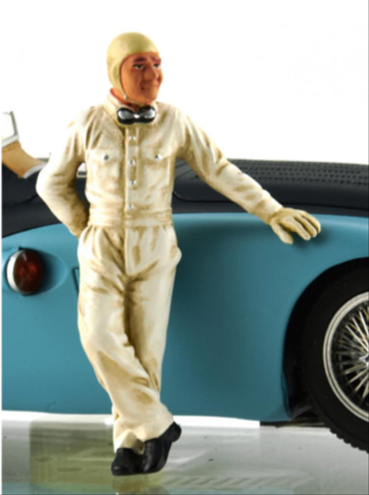 Le Mans Miniatures FLM132059M Figurine - Jean-Pierre Wilmille Adosse 1:32