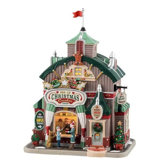Lemax Pop-Up Christmas Cookie Shop Caddington Christmas Village 45248