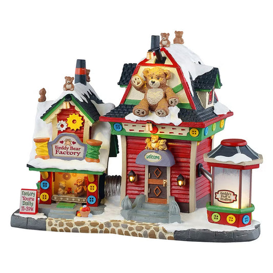 Lemax Teddy Bear Factory Caddington Christmas Village 55312