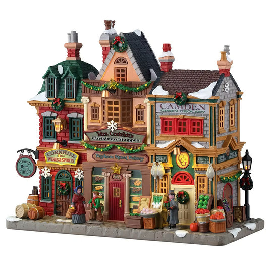 Lemax Mrs. Cratchit's Christmas Shoppes Caddington Christmas Village 55314