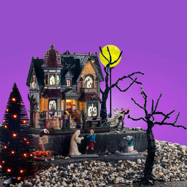 Lemax The House of Shadows Spooky Town Halloween Starter Set 56661