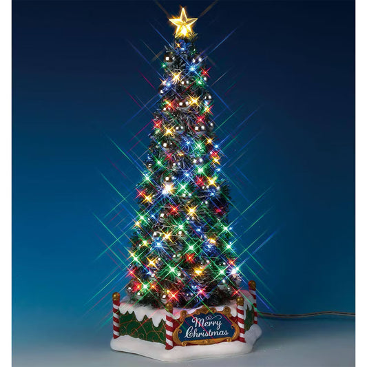 Lemax New Majestic Christmas Tree Christmas Village Display Centrepiece 84350