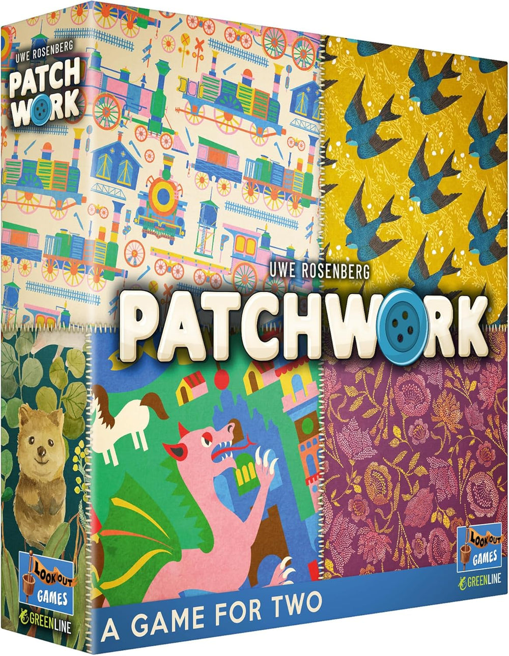 Patchwork (Revised Edition) Board Game Age 8+ 2 Players