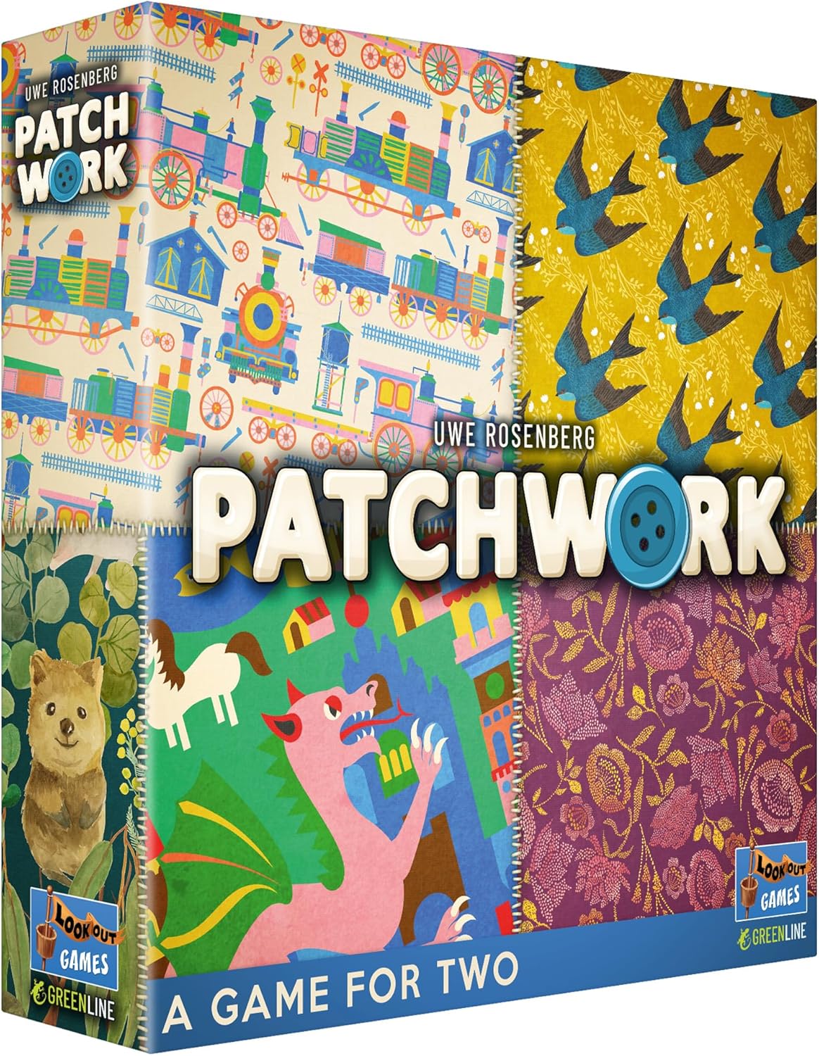 Patchwork (Revised Edition) Board Game Age 8+ 2 Players