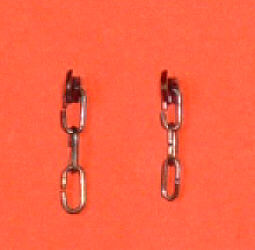 W&T / Smiths LP10 Smiths 3-Link Steel Standard Couplings Kit (8) OO Gauge