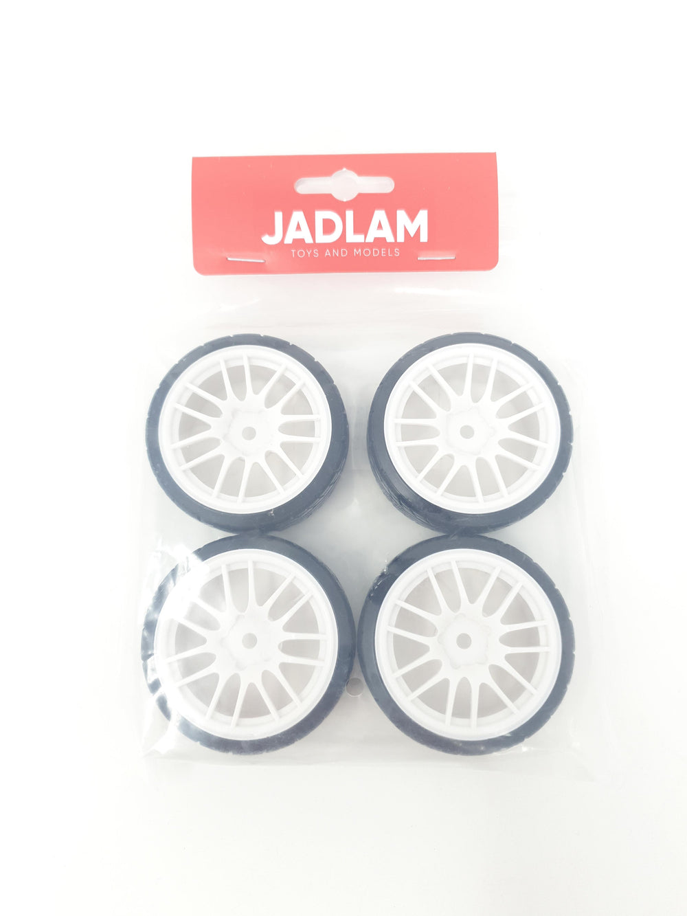 RC Car 1:10 Drift Wheels 7-Double Spoke White PY03-A13