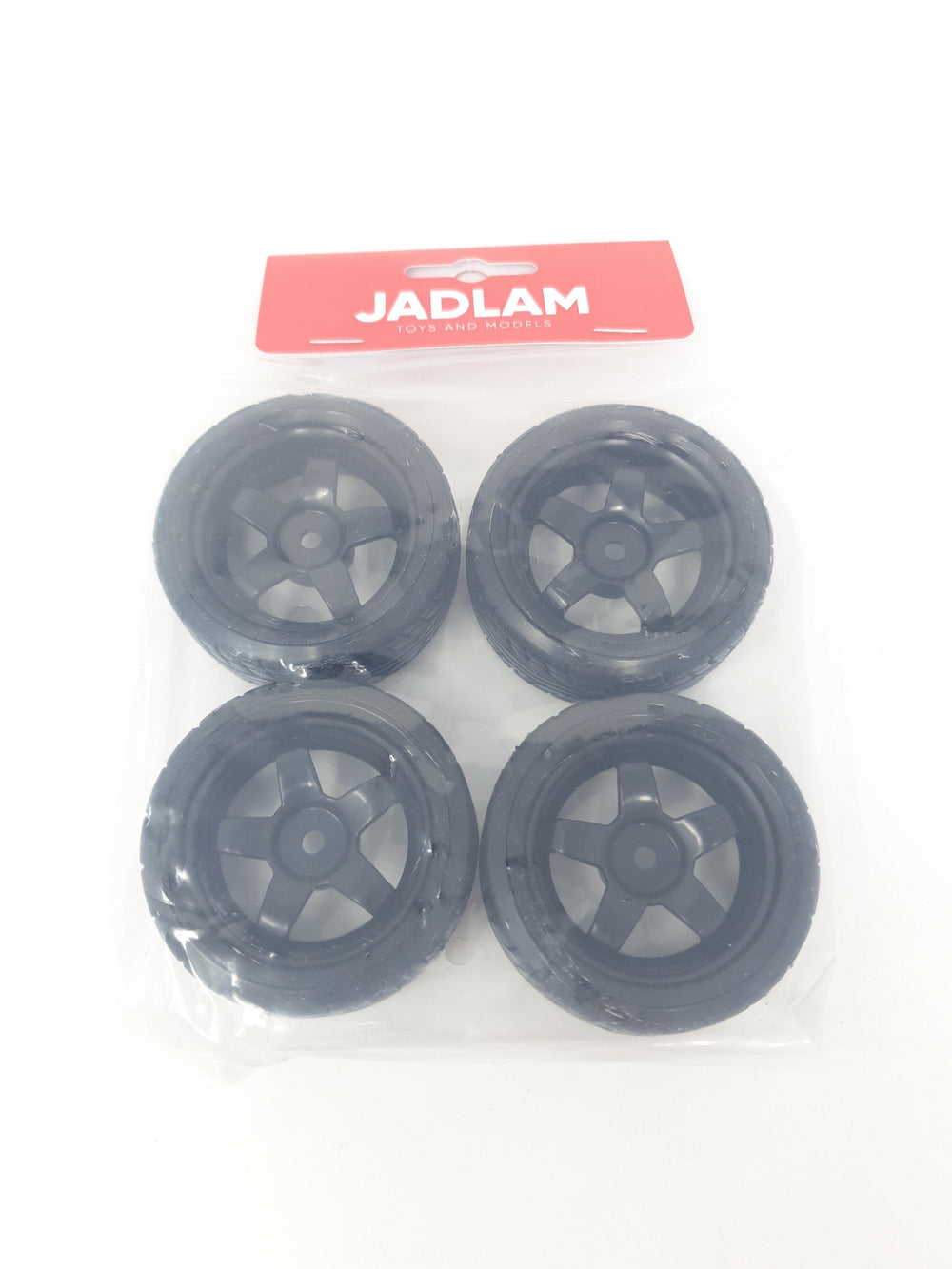 RC Car 1:10 Drift Wheels 5-Spoke Black PY03-A3
