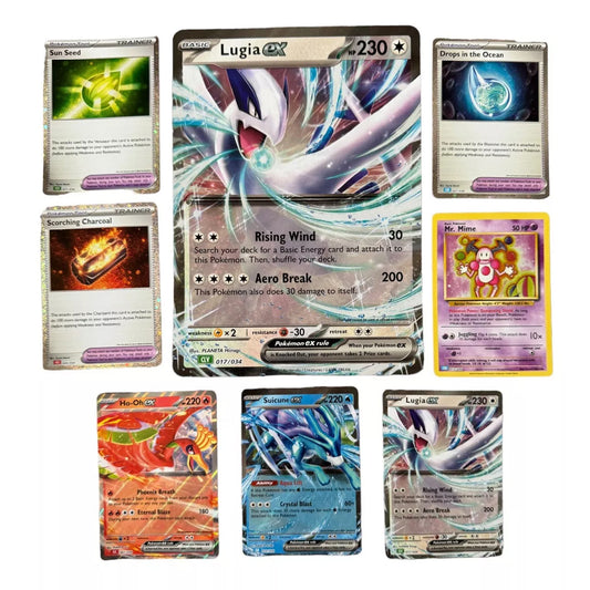 Pokemon TCG Combined Powers Promo Cards Lugia Jumbo, Suicune, Ho-Oh, Mr.Mime etc