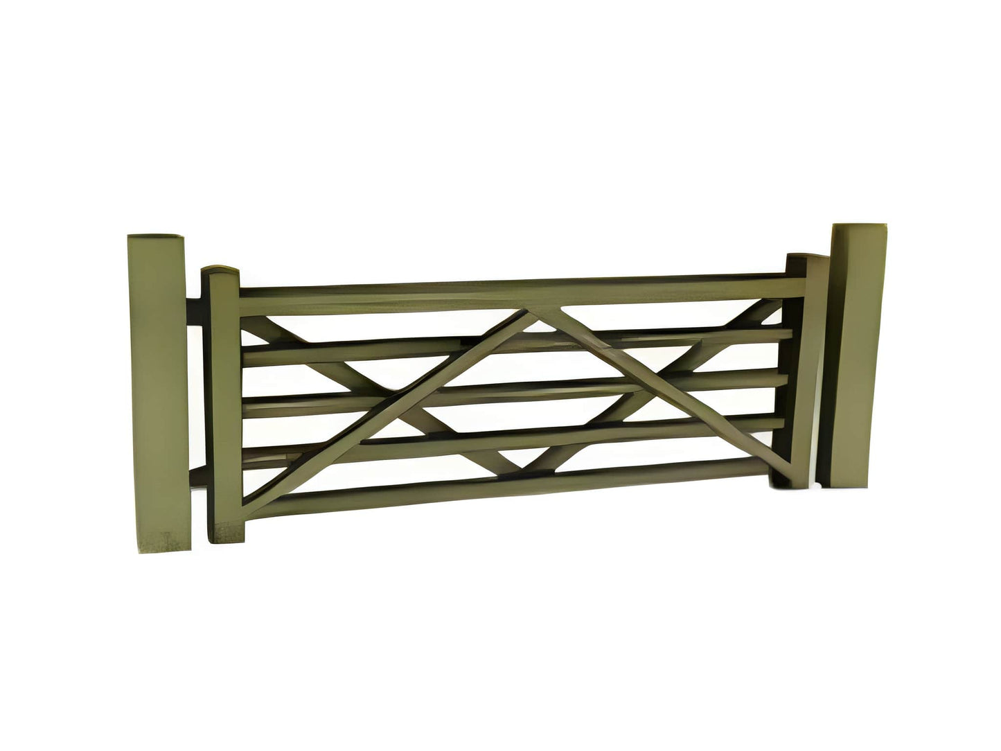 Scale Model Scenery LX001 Five Bar Gates (Pack of 3) OO/HO Gauge