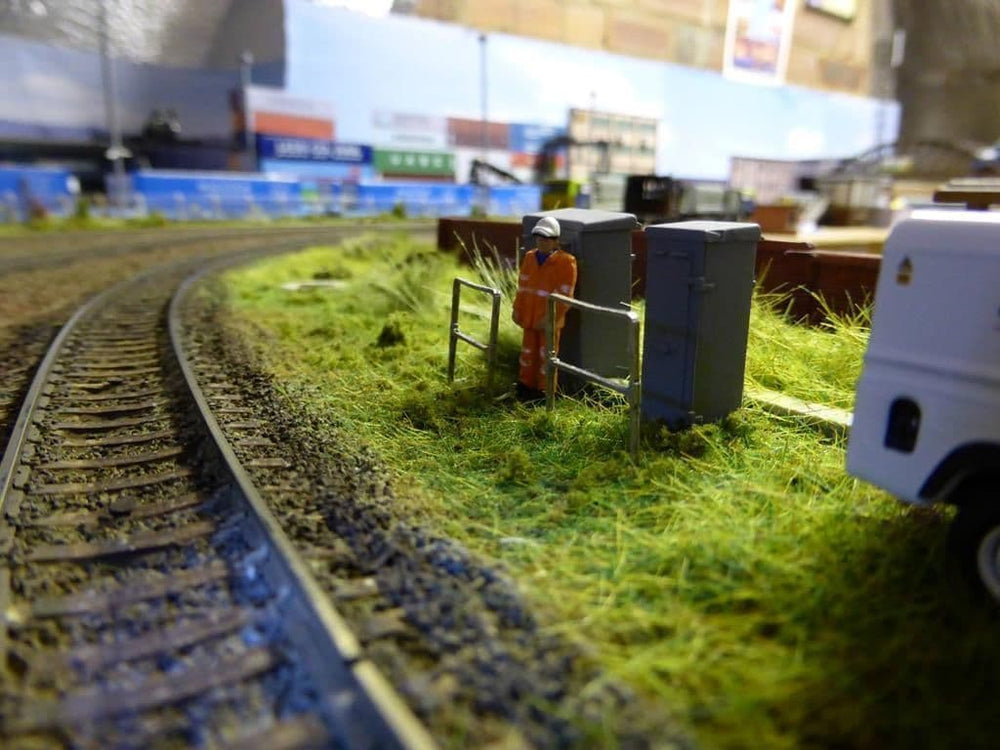 Scale Model Scenery LX176 Tubeclamp Railings OO/HO Gauge