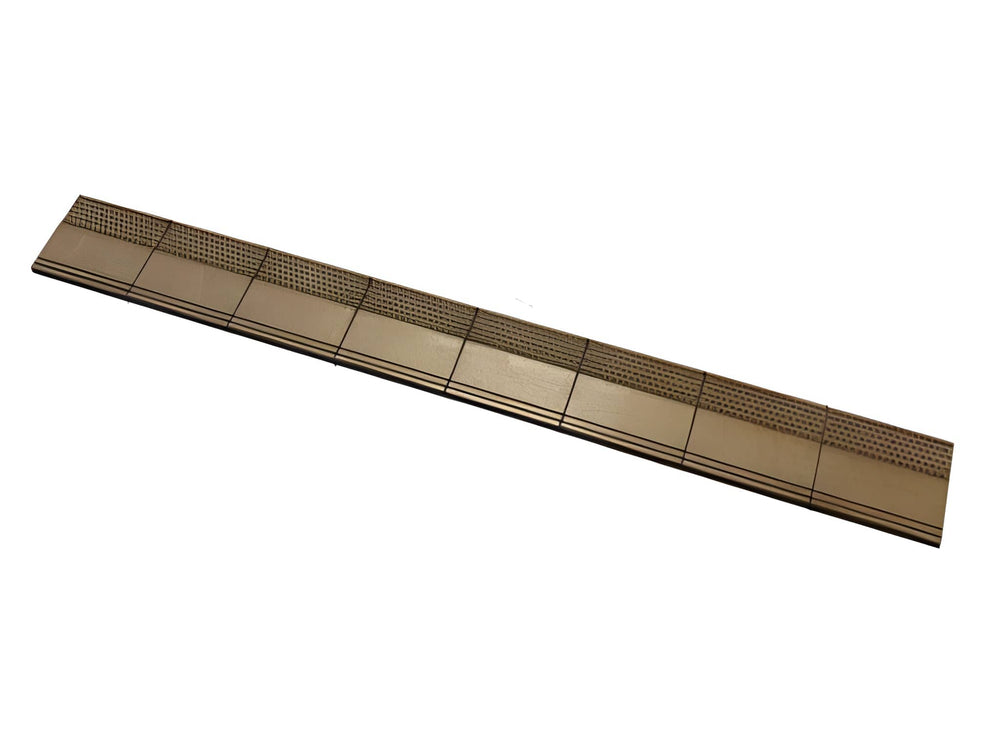 Scale Model Scenery LX213 Platform Coping With Tactile Paving OO/HO Gauge