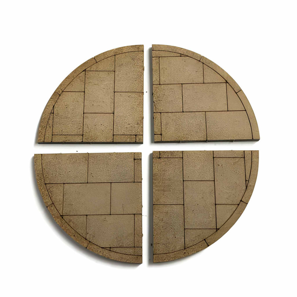 Scale Model Scenery LX218 90 Degree Pavement Corners OO/HO Gauge