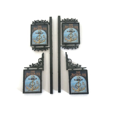 Scale Model Scenery LX250 Pub Signs OO/HO Gauge