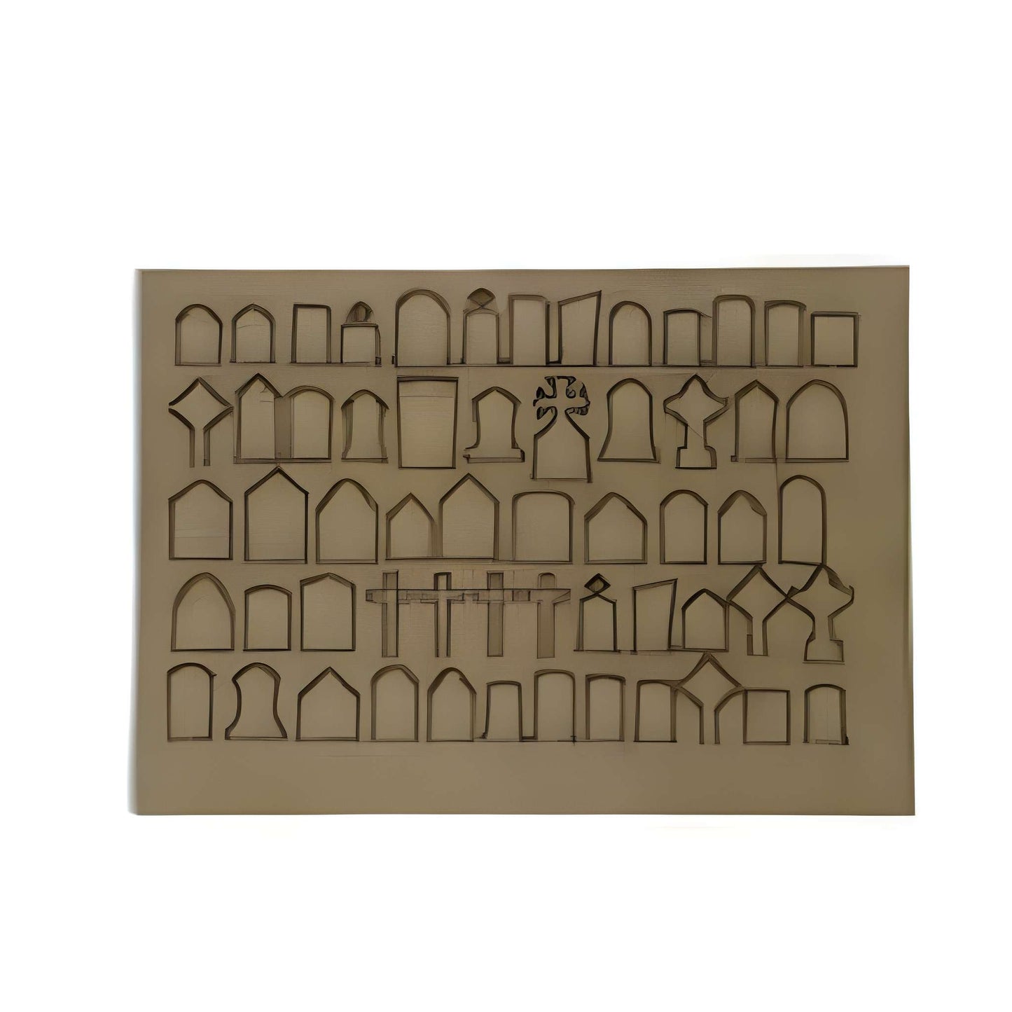 Scale Model Scenery LX394 Gravestones OO/HO Gauge