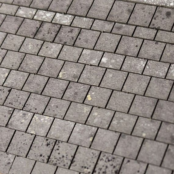 Scale Model Scenery LX415 Lightly Weathered Roof Slates OO/HO Gauge