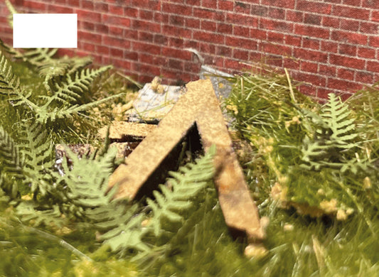 Scale Model Scenery LX432AUTUMN AUTUMN Bracken (Autumn Brown) OO/HO Gauge