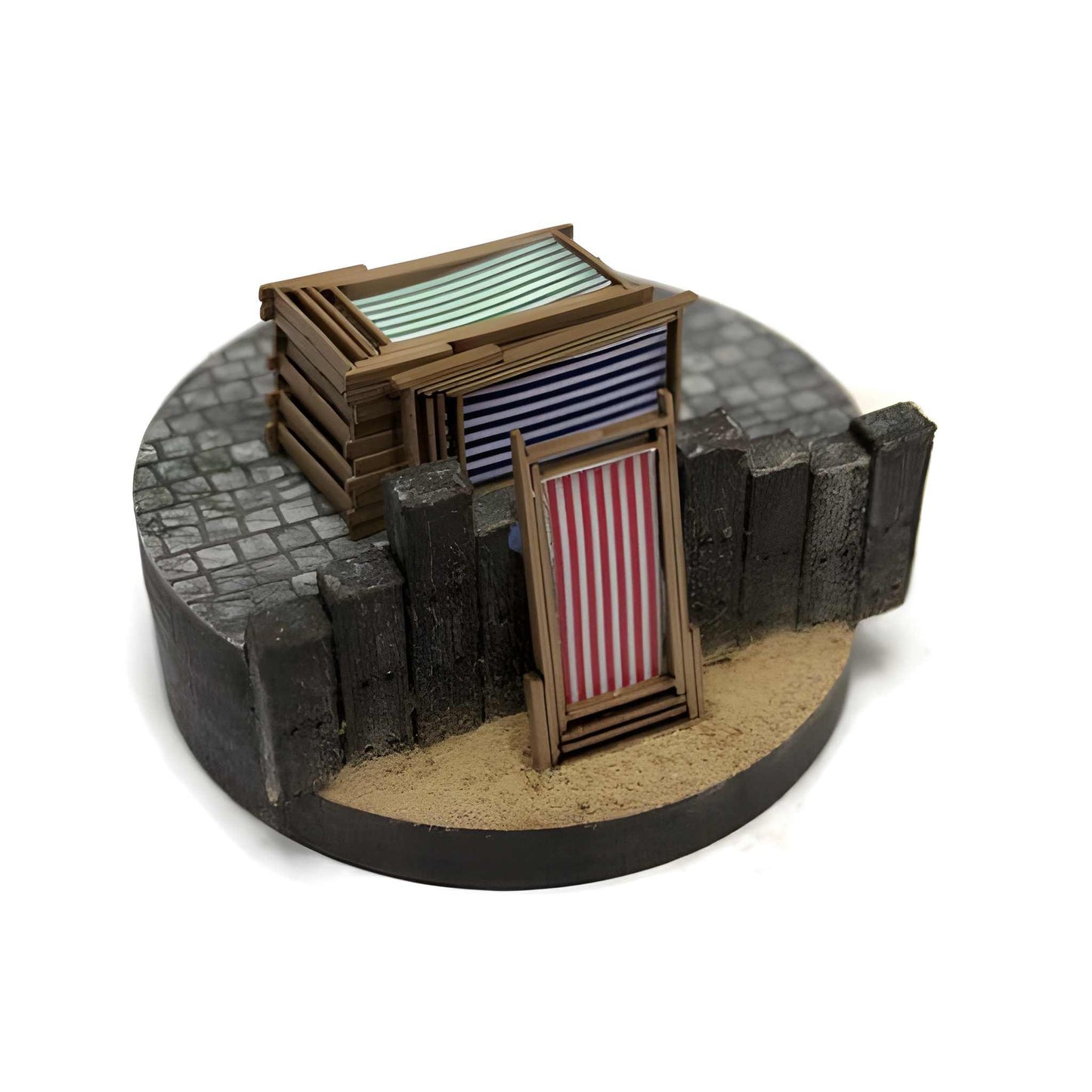 Scale Model Scenery LX483 Deckchairs OO/HO Gauge