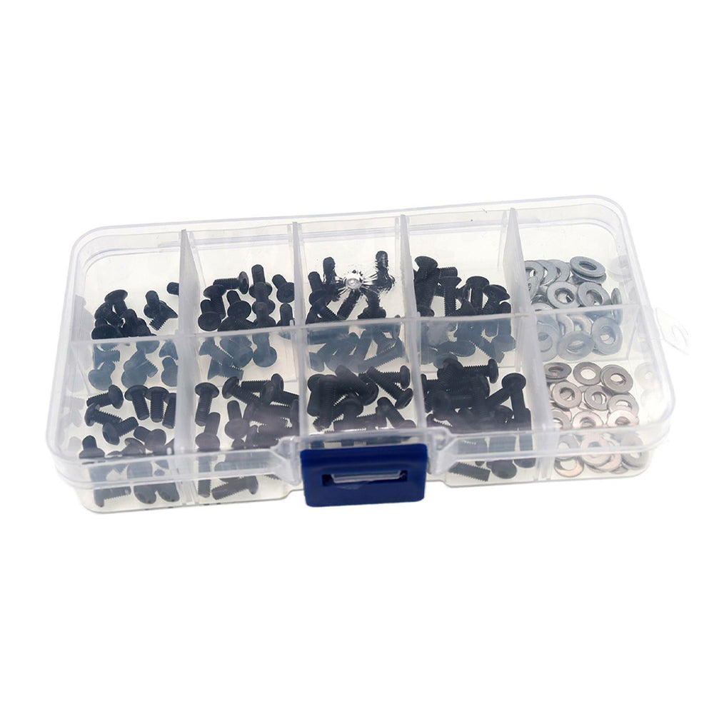 Universal Screw Set 180pcs 1:10 RC Car Crawler Accessories/Spares