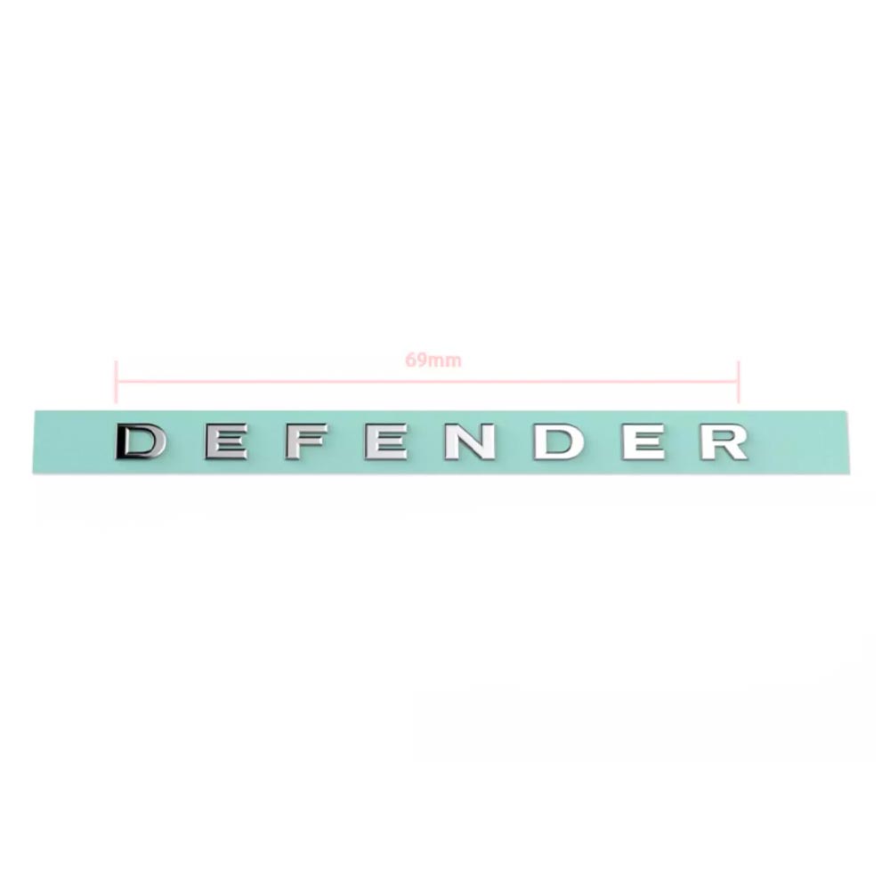 Defender Decal RC Car 1:10 Scale Crawler Accessory for TRX4