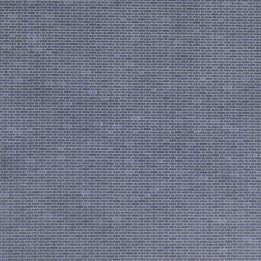 Metcalfe M0053 Engineers Blue Brick Sheets x8 Building Walls OO Gauge Kit