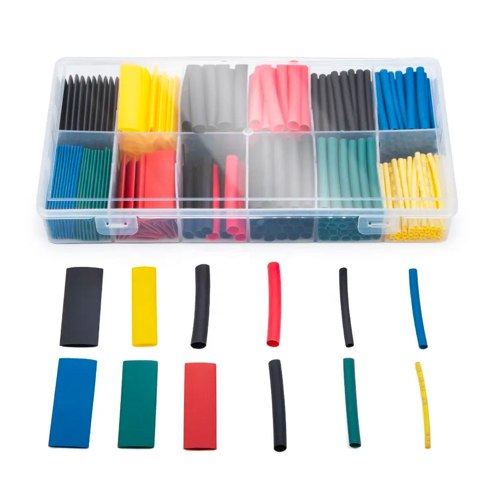 Wire Heat Shrink Sleeve/Tube Kit 2:1 280pcs Box