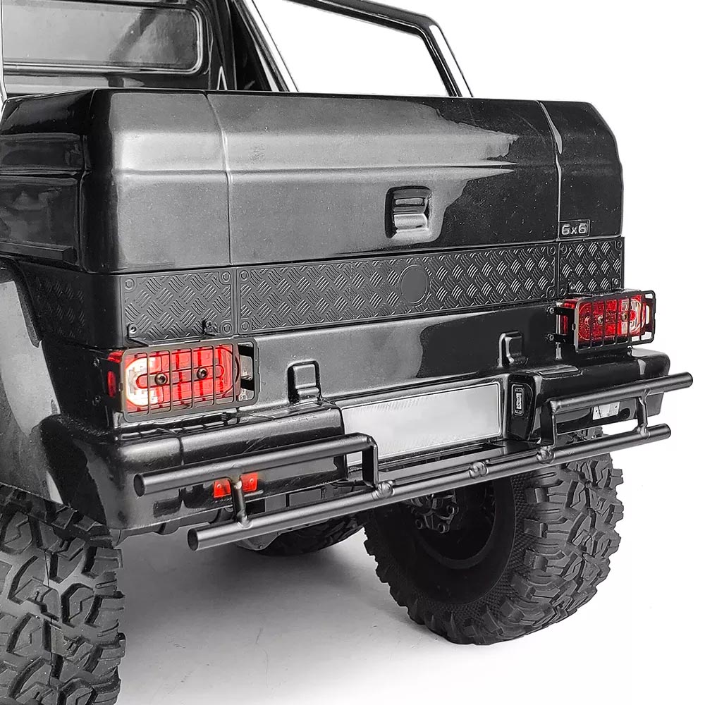 Rccrawler Rear Metal Rear Bumper for 1:10 Scale RC Car/Crawler for TRX4, TRX6 etc ...