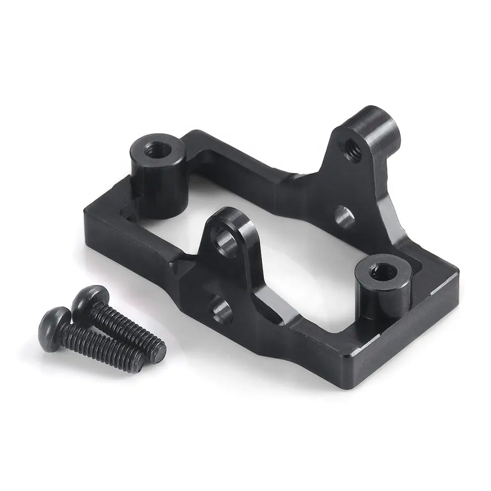 Servo Mount Black Aluminium Alloy 1:18 RC Part for TRX-4M
