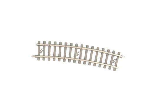 Minitrix Curved Track R2a 261.8mm 15 Degree Concrete Sleeper M14511 N Gauge