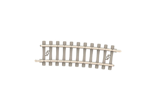 Minitrix Curved Track R4 362.6mm 7.5 Degree Concrete Sleeper M14514 N Gauge