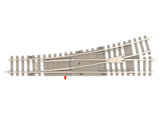 Minitrix Left Hand Manual Turnout R4 15 Degree Concrete Sleeper M14538 N Gauge