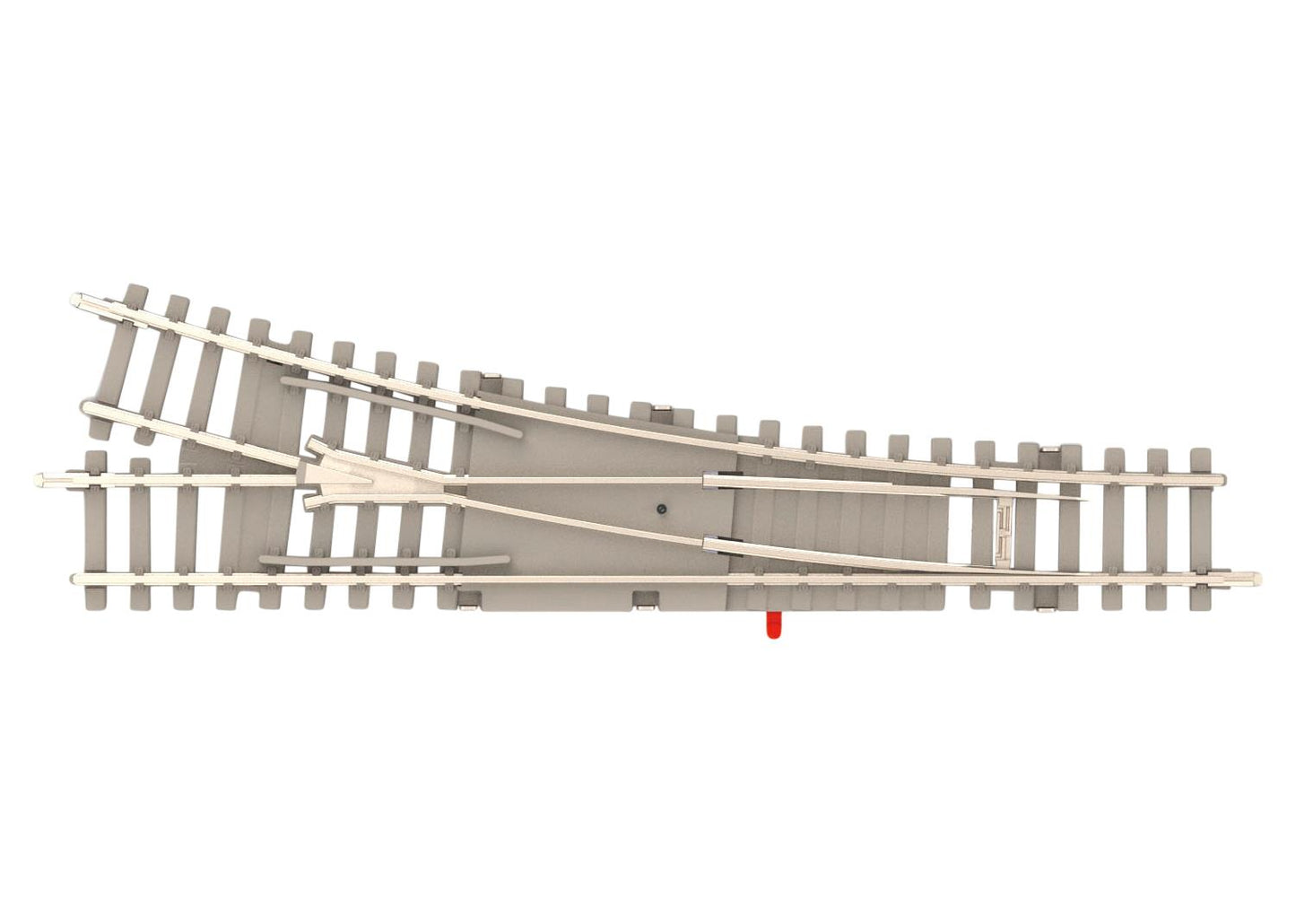 Minitrix Right Hand Manual Turnout R4 15 Degree Concrete Sleeper M14539 N Gauge