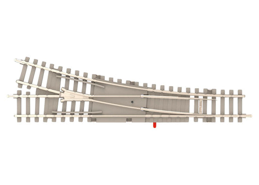 Minitrix Right Hand Manual Turnout R4 15 Degree Concrete Sleeper M14539 N Gauge