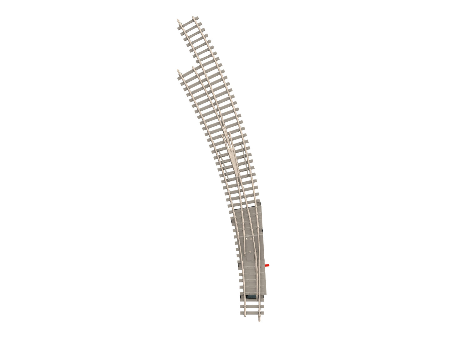 Minitrix Left Hand Curved Turnout R3/R4 30 Degree Concrete Sleeper N Gauge M14547