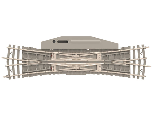 Minitrix Electric Double Slip Radius 4 15 Degree Concrete Sleeper N Gauge M14560