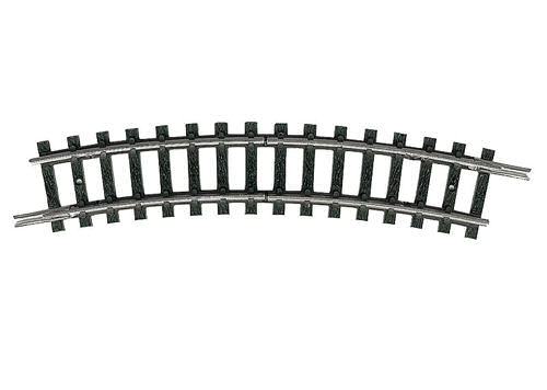 Minitrix Curved Isolation Track Radius 1 24 Degree N Gauge 14984
