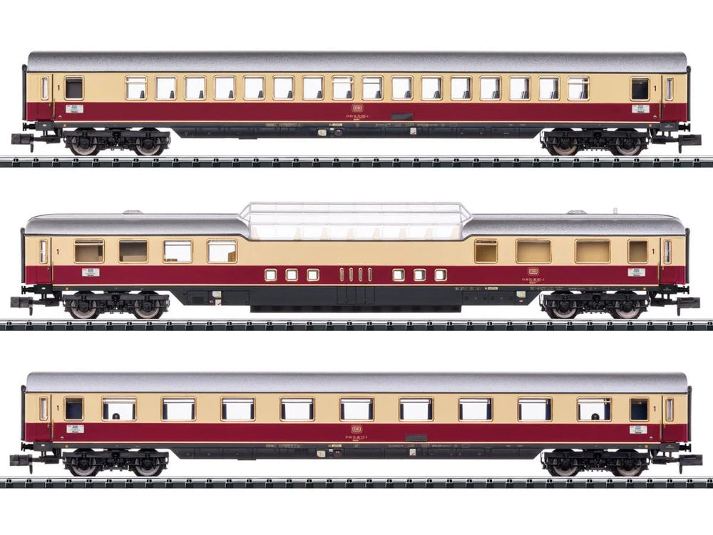 Minitrix DB TEE Rheinpfeil Coach Set (3) IV M15368 N Gauge