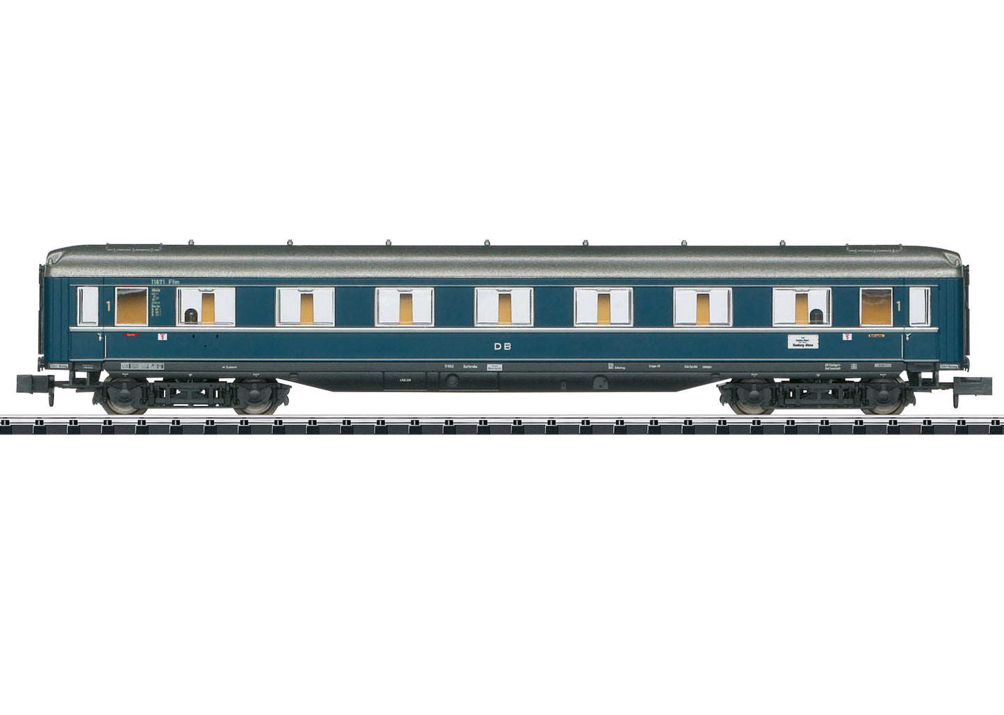 Trix 15599  DB ABu-38 F41 Senator 1st Class Coach III N Gauge