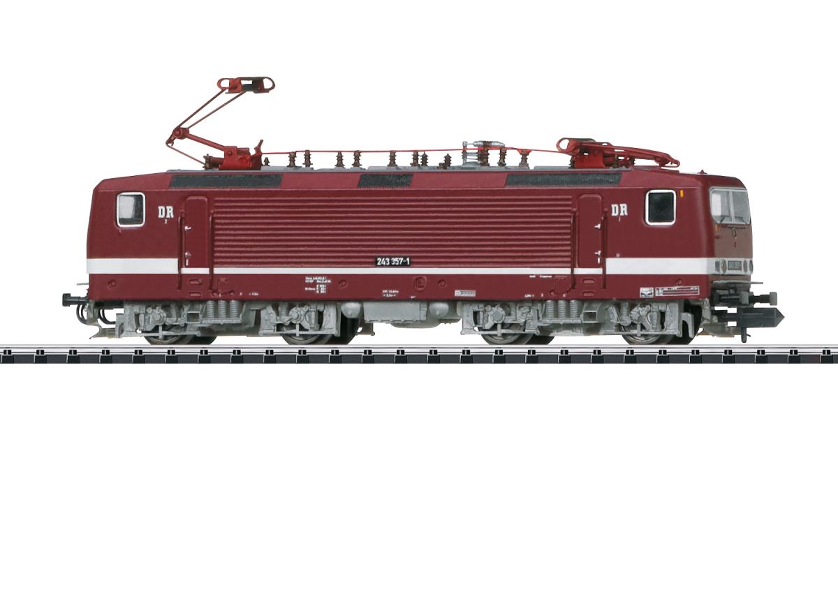 Trix 16433  DR BR243 357-1 Electric Locomotive IV (DCC-Sound) N Gauge
