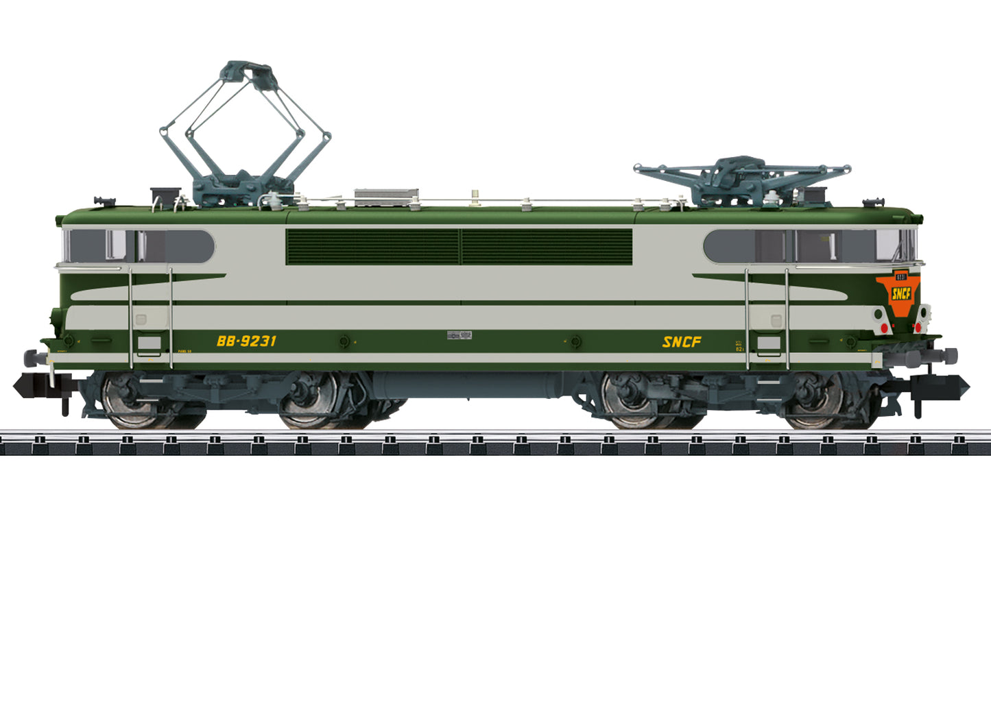 Trix 16693  SNCF BB9200 Arzens Electric Locomotive IV (DCC-Sound) N Gauge