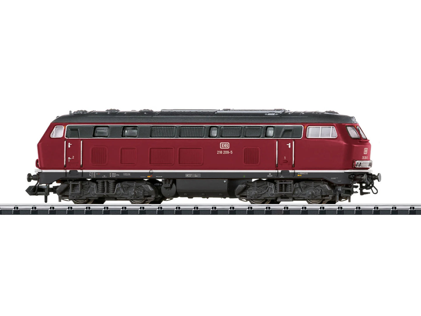 Minitrix M16828 DB BR218 209-5 Diesel Locomotive IV (DCC-Sound) N Gauge