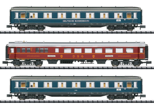 Trix 18259  DB F41 Senator Express Coach Set (3) III N Gauge