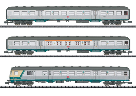 Minitrix DBAG Mannheim-Koblenz Coach Set (3) V (DCC-Fitted) M18263 N Gauge